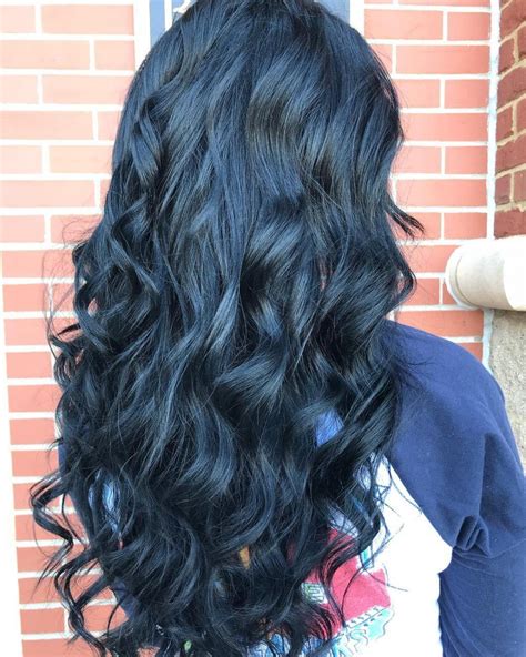 intense blue black hair color|darkest blue black hair dye.